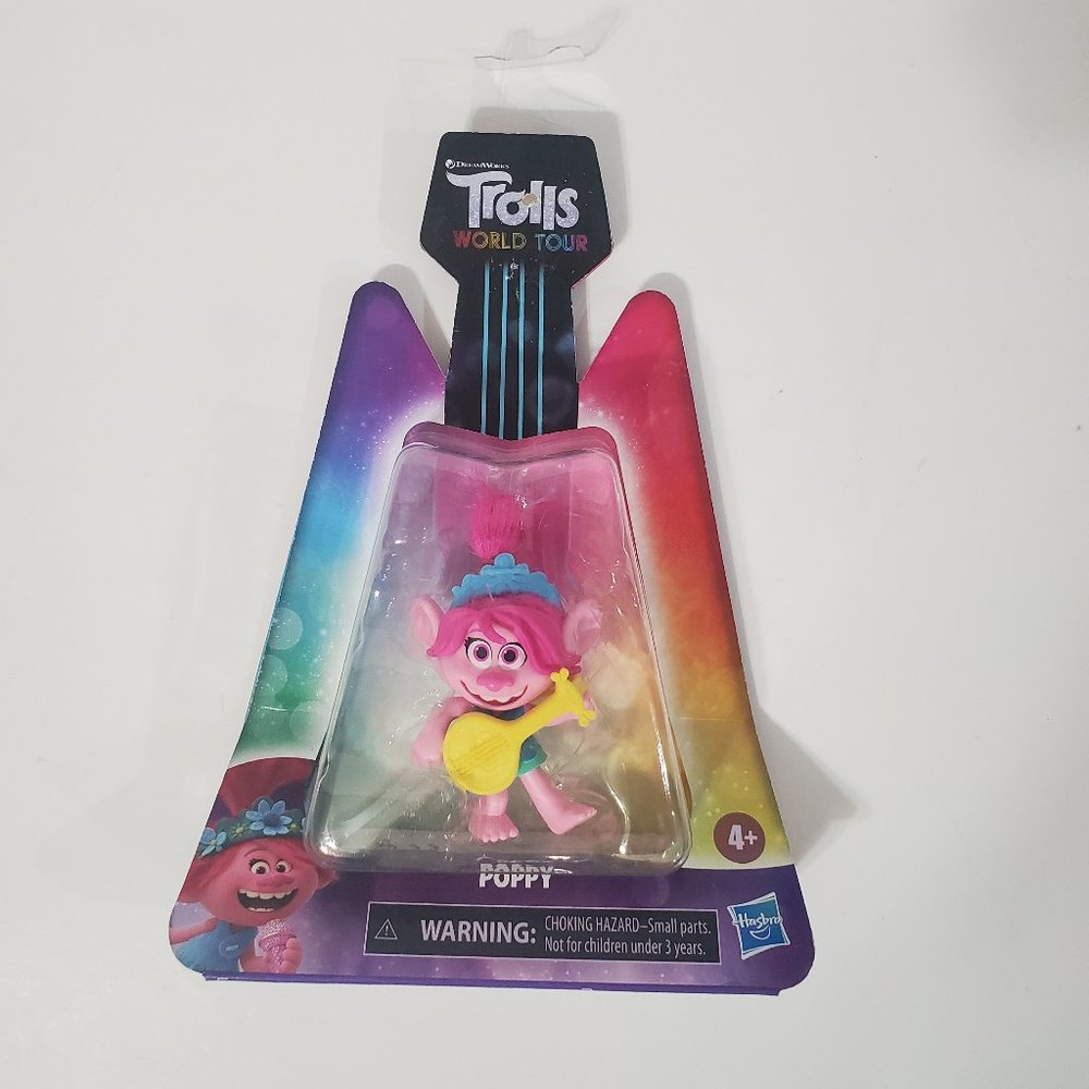 NEW! Trolls on tour figure - Poppy trolls world tour figure